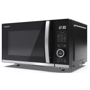 Sharp YC-QG204AE-B combimagnetron met grill, 20L, 800W, zwart