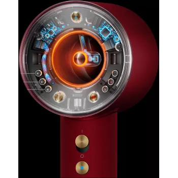 Dyson Supersonic Nural Straight+Wavy haardroger, Velvet Red/Gold