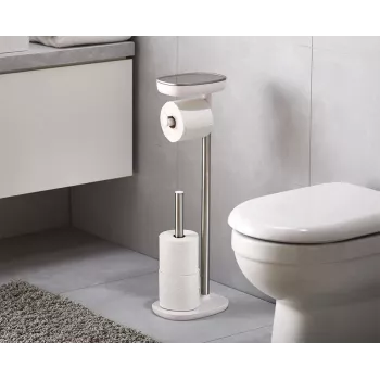 Joseph Joseph EasyStore toiletpapierhouder van roestvrij staal
