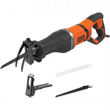 Black & Decker BES301-QS Reciprozaag 2800 spm 750 W zwart, oranje