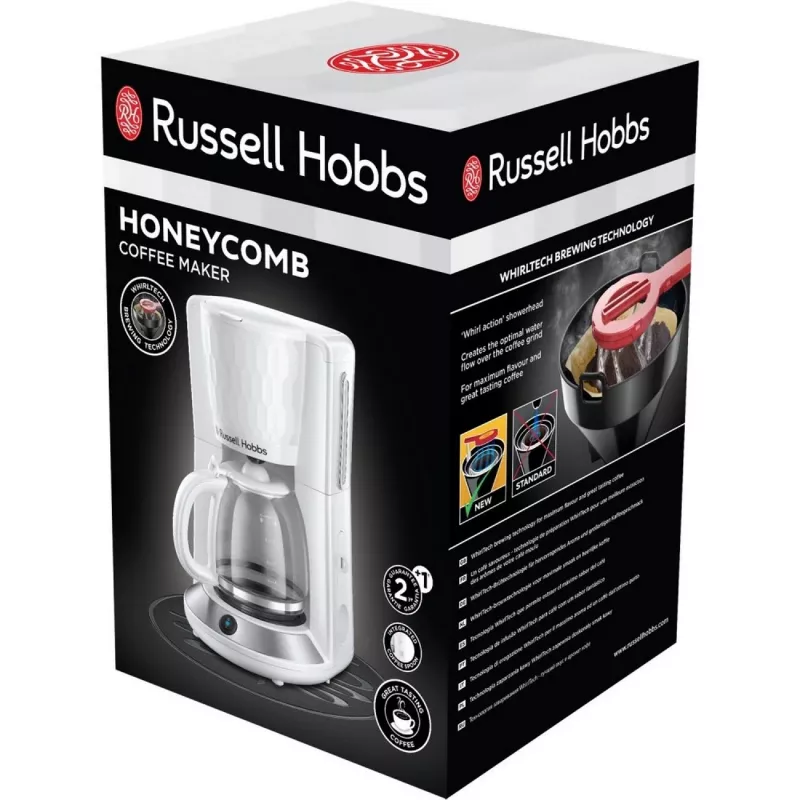 Russell Hobbs 27010-56 2-slice pop-up toaster, 850W, wit