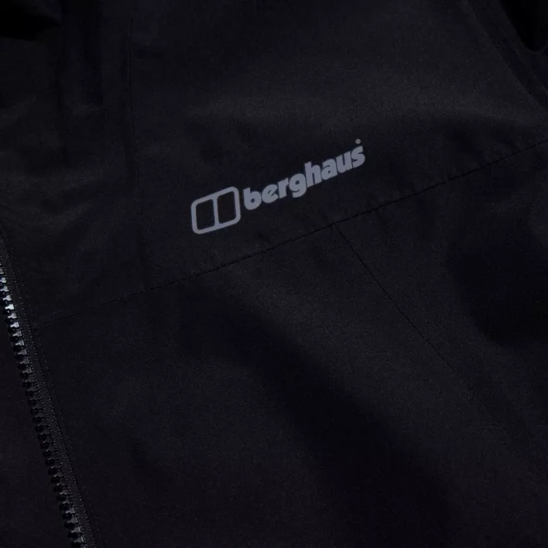 BERGHAUS Deluge Pro 3.0 heren regenjas, maat M, zwart
