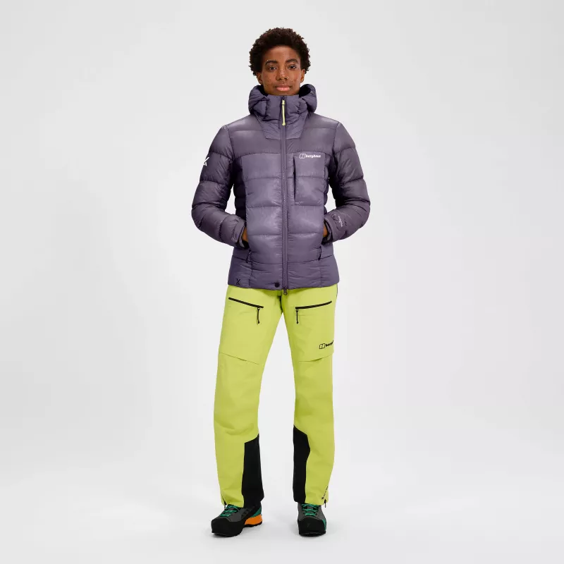 Berghaus MTN Arete Ultra Down Hoody dames - Purple Planet, maat M