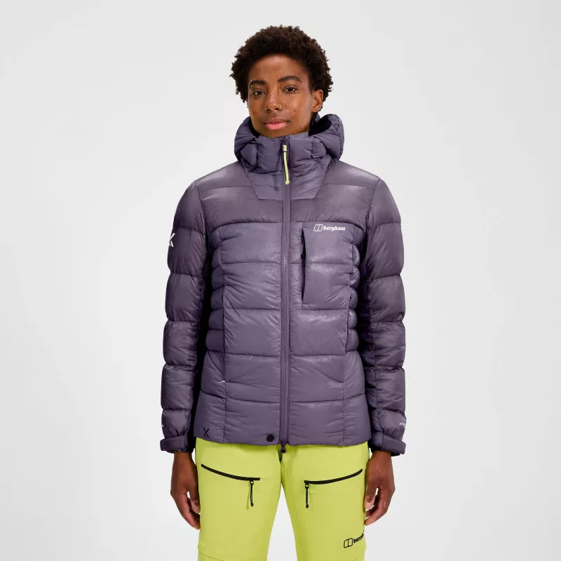 Berghaus MTN Arete Ultra Down Hoody - Purple Planet (dames, XS)