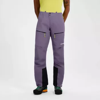 Berghaus Extrem Vanguard GTX Pant dames hardshell bergsportbroek - Planet Purple, maat L