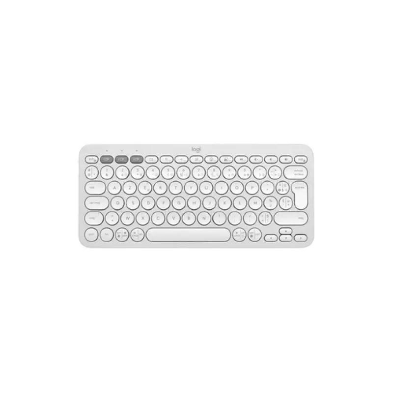 Logitech Pebble Keys 2 K380s draadloos toetsenbord, Tonal White