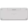 Logitech Pebble Keys 2 K380s draadloos toetsenbord, Tonal White