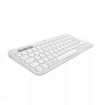 Logitech Pebble Keys 2 K380s draadloos toetsenbord, Tonal White