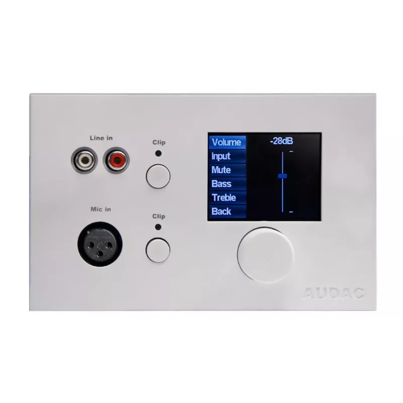 AUDAC MWX65 draaiknop voor volumeregeling