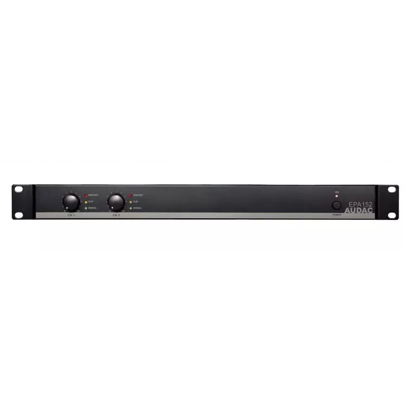 AUDAC EPA152 audioversterker 2.0 kanalen zwart