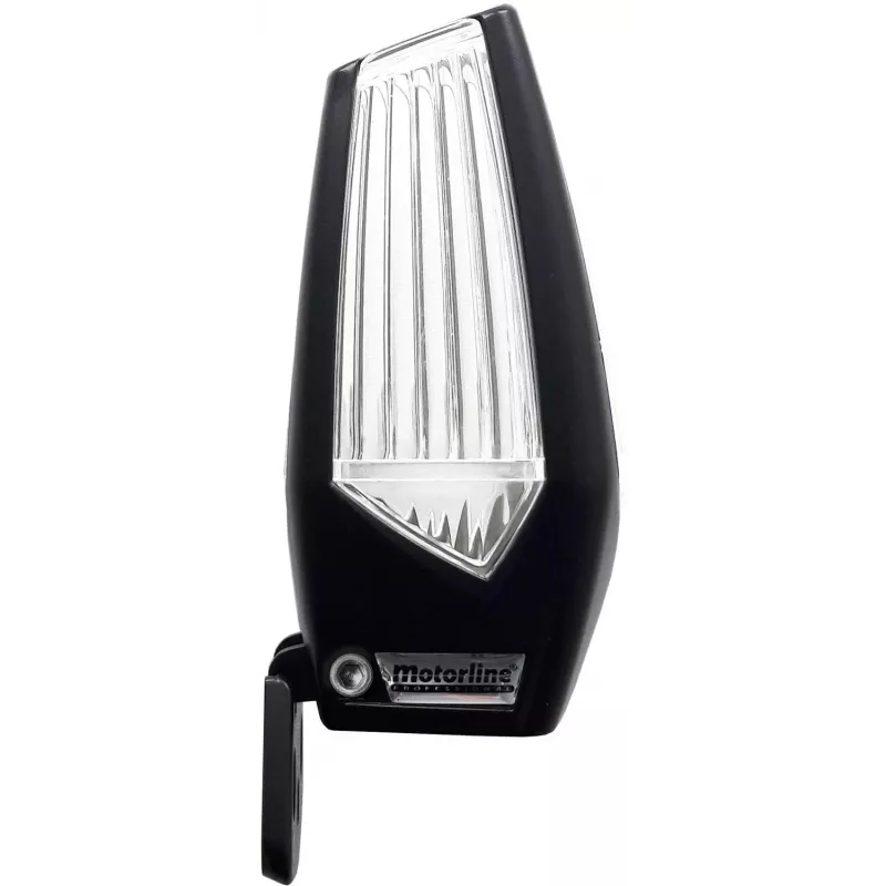Motorline MP105 waarschuwingslamp wit LED 12-230V met beugel