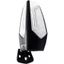 Motorline MP105 waarschuwingslamp wit LED 12-230V met beugel