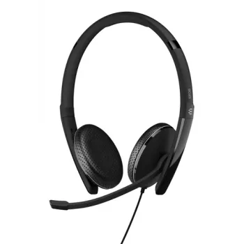 EPOS SENNHEISER ADAPT 165 USB II bedrade headset, USB-A + 3,5 mm, on-ear, zwart