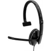 Sennheiser ADAPT 100 bedrade on-ear headset met noise-cancelling microfoon, USB-A, zwart