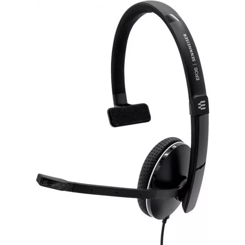 Sennheiser ADAPT 100 bedrade on-ear headset met noise-cancelling microfoon, USB-A, zwart