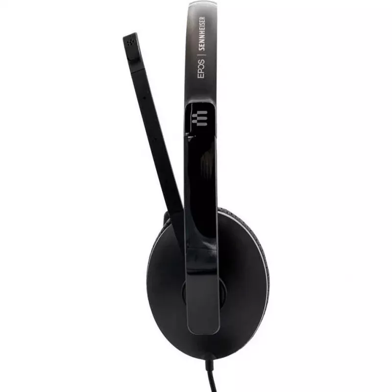Sennheiser ADAPT 100 bedrade on-ear headset met noise-cancelling microfoon, USB-A, zwart