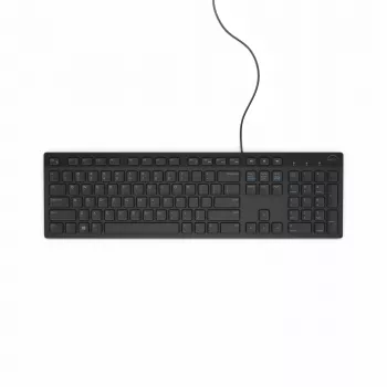 DELL KB216 USB Duitse zwarte bedrade toetsenbord