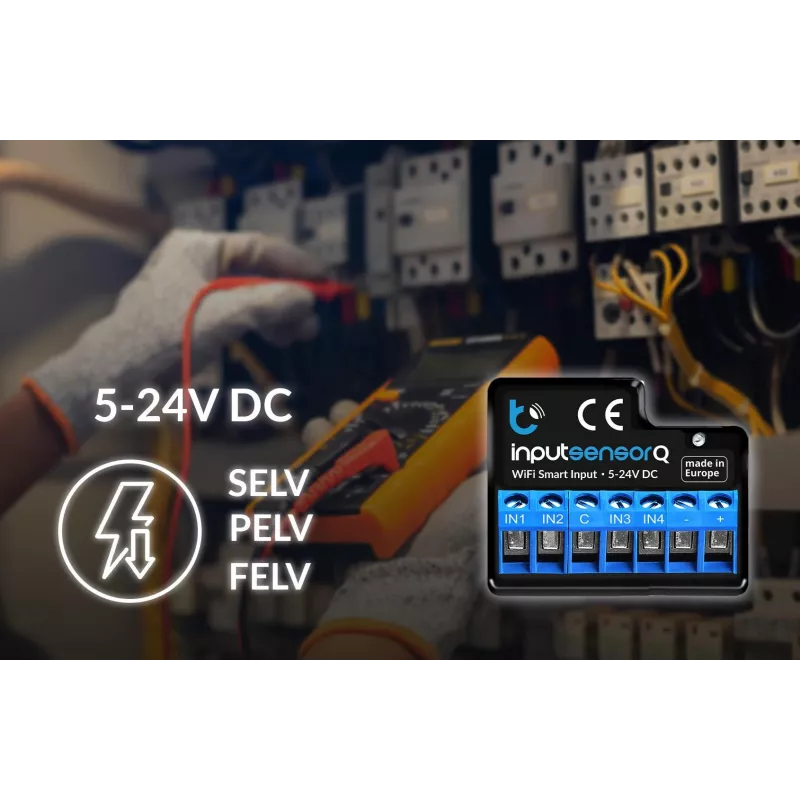 BLEBOX inputSensorQ WiFi 4-ingangs module