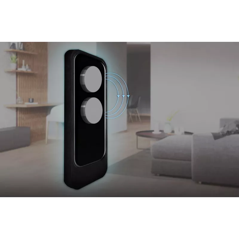 BleBox twinMagnet zwart - accessoire voor slimme deur-/raamopeningssensor