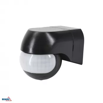 BEMKO PIR-bewegingssensor 800W 180° zwart