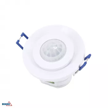BEMKO PIR-bewegingsmelder 800W 360° wit inbouw