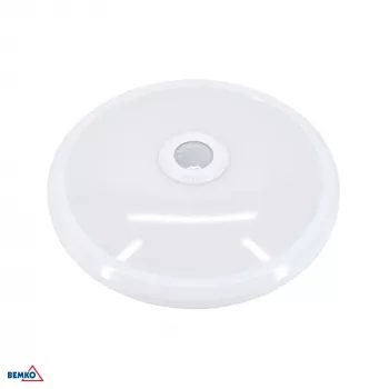 BEMKO DORIA LED-plafondlamp 12W 4000K 1000lm IP20 met PIR-sensor wit