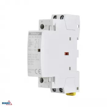 SCHELINGER SC101 modulaire contactor 1P 25A 1NO+1NC 230V AC