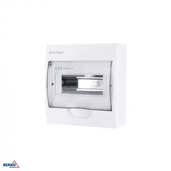 SCHELINGER A80-RDN-IP40-NPE-08P opbouwverdeler IP40 8N+8PE 1x8P