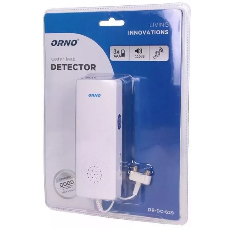ORNO OR-DC-629 waterlekdetector op batterij