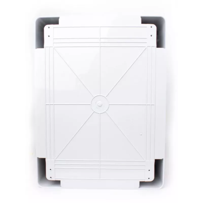 ADELID Elektra-verdeelkast ABS IP65 300x400x170mm lichtgrijs RAL7035