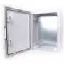ADELID Elektra-verdeelkast ABS IP65 300x400x170mm lichtgrijs RAL7035