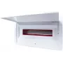 ADELID RM-PT-18P inbouwverdeler 18 modules 2x9 transparante rookglasdeur