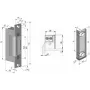 SCOT ES-S12DCN-MB PROFI low-current symmetrische elektrische deuropener met memory en blokkade