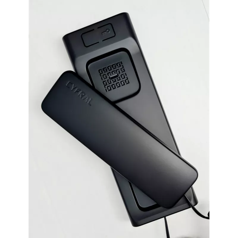 CYFRAL Baltic 5P zwart 4,5,6-draads audio-intercomhoorn