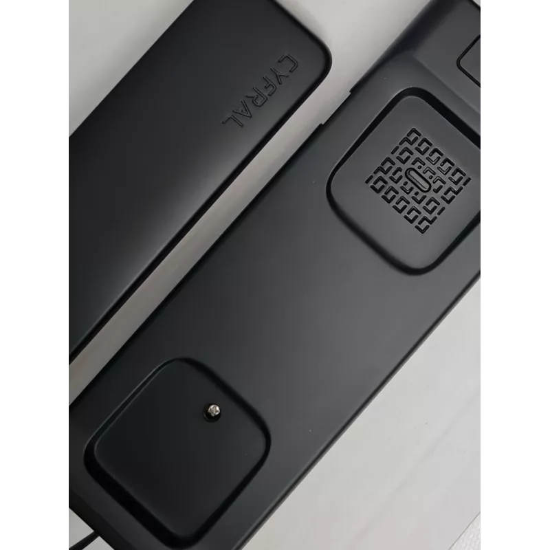 CYFRAL Baltic 5P zwart 4,5,6-draads audio-intercomhoorn