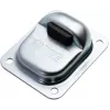 Op te schroeven poortaanslag PSG 61.092.OG (120x100/H43) met rubberbuffer