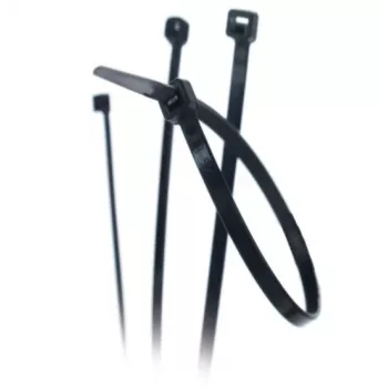 TRYTYT CV-370STW zwarte UV-bestendige kabelbinders 370x4,8 mm (100 stuks)