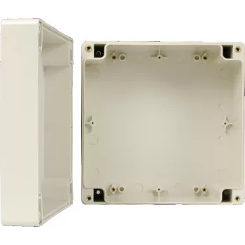 PULSAR AWP161609 universele ABS-behuizing, IP65, IK07, 160x160x90mm, lichtgrijs (RAL 7035)