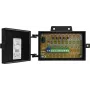 PULSAR AWZ594 zekeringmodule in behuizing, 8 uitgangen, 1A per uitgang, 8A totaal, 10-30V DC