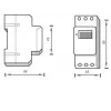 ORNO OR-PRE-414 digitale tijdschakelaar, DIN-rail, 230V AC, 16A, 1 kanaal