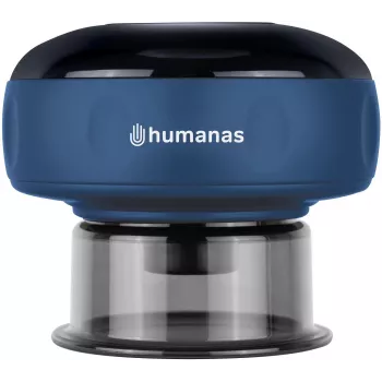 Humanas BB01 Plus elektronisch cupping-massageapparaat - blauw