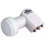 OPTICUM Quad universele LNB LQP-04H 4 uitgangen 0,1 dB ruisgetal