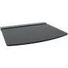 Red Eagle One glazen plank - wandgemonteerde ESG-glazen plank met stalen houders, 350x250 mm, zwart