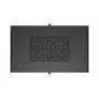 LANBERG 19 inch 27U vrijstaande serverrackkast 600x1000 mm zwart met glazen deur (flat pack)