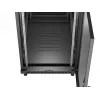 LANBERG 19 inch 27U staande rackkast 600x1000mm zwart met geperforeerde deur (flat pack)