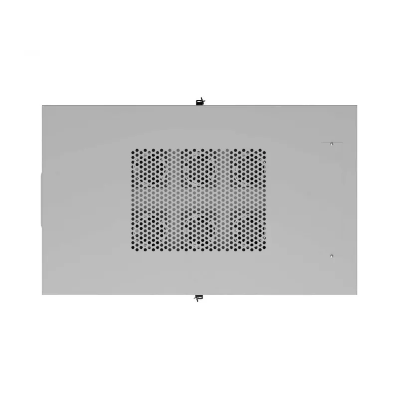 LANBERG 19 inch 42U serverkast 600x1000 mm grijs, geharde glazen deur, LCD-display, flat pack