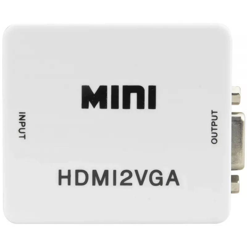 PULSAR HDMI-naar-VGA-converter met audio - zwart