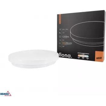 KAFLER FIONA LED-plafondlamp 12W 3000/4000/6500K 1200lm IP20 wit