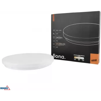 KAFLER FIONA LED-plafondlamp 24W 2400lm instelbare CCT 3000K/4000K/6500K IP20 wit