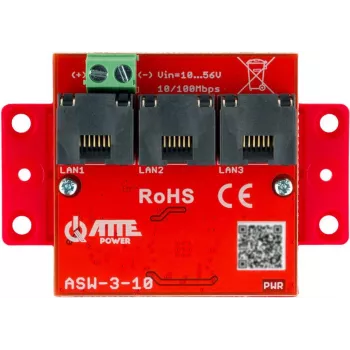 ATTE ASW-3-10 Unmanaged switch 10 poorten 10/100 Mbps desktop